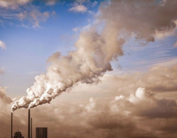 industrial factory plant pollution smoke
