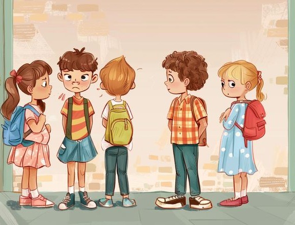 children gossip kindergarten