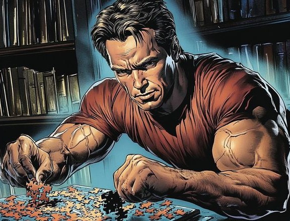 Arnold Schwarzenegger puzzle