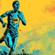 marathon runner in pain