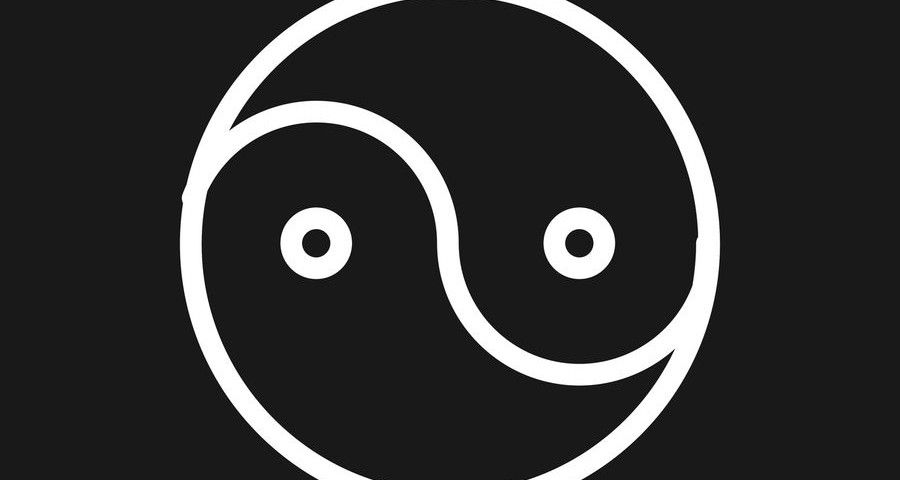 Yin Yang icon.