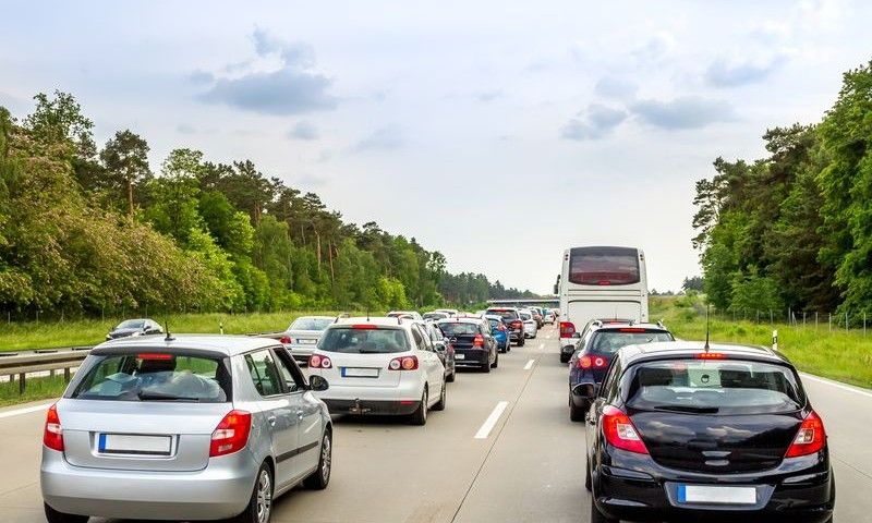 Stau, Autobahn