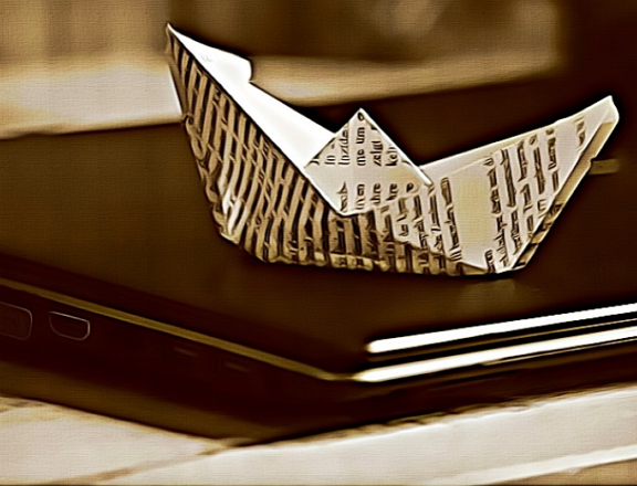 barquito de papel