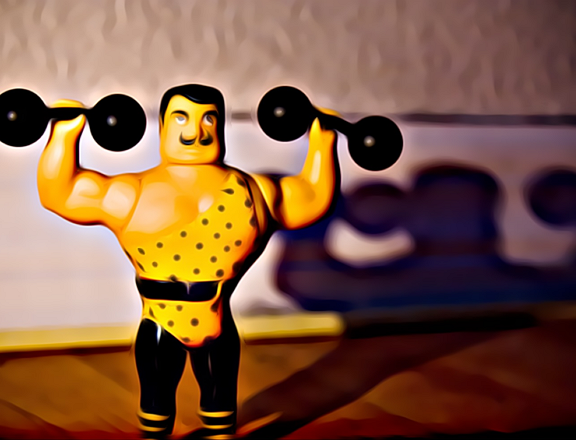 hombre fuerte