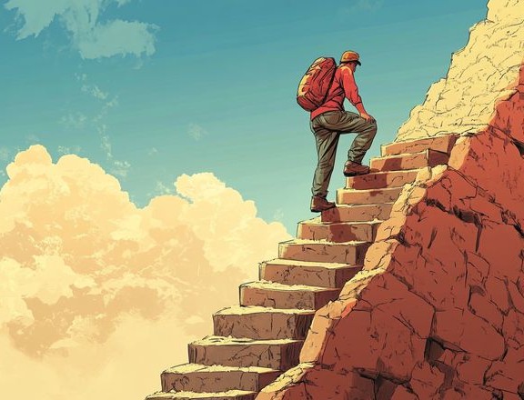 escaleras objetivo