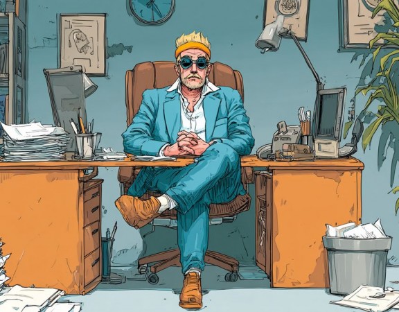 jefe ceo oficina
